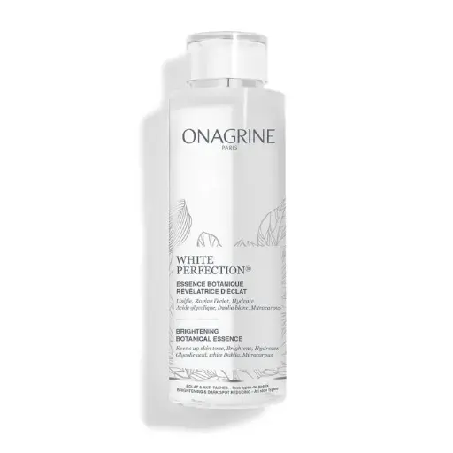 ONAGRINE
WHITE PERFECTION - Essence Botanique Révélatrice d'Éclat - Visage - Tous Types de Peaux, 200ml