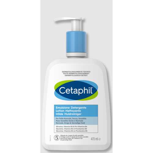 CETAPHIL Lotion Nettoyante Peaux Sèches à Normales Sensibles - 470ml