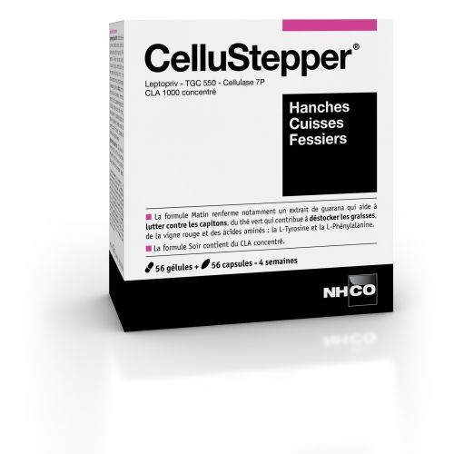 NHCO CELLUSTEPPER - 56 Gélules Jour + 56 Capsules Soir