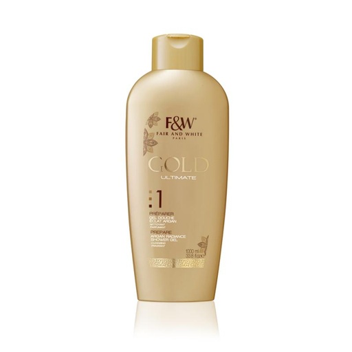 FAIR & WHITE Gel Douche Eclat Argan Gold