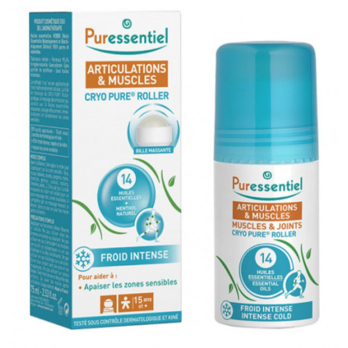 PURESSENTIEL ARTICULATIONS / MUSCLES Roller Cryo Pure - 75ml