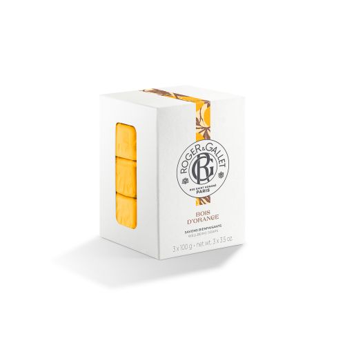 ROGER GALLET BOIS D'ORANGE Savon Parfumé 3x100g - 