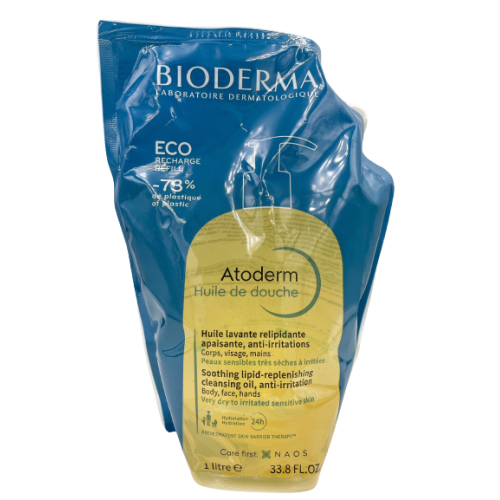 BIODERMA ATODERM Huile de Douche - ECO Recharge 1L