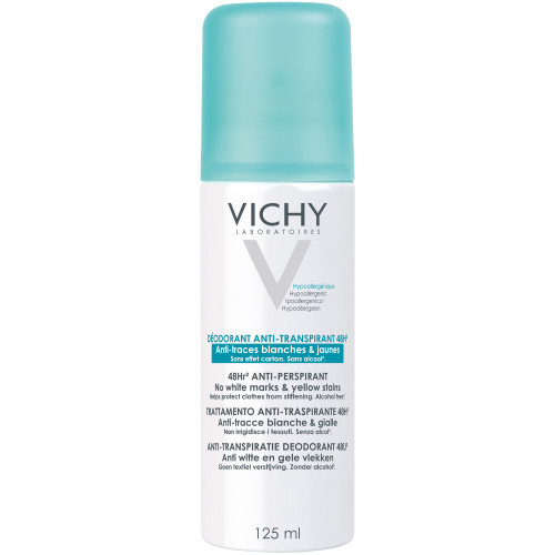 VICHY DÉODORANT AÉROSOL 48H Anti Transpirant Anti-Traces - 125ml