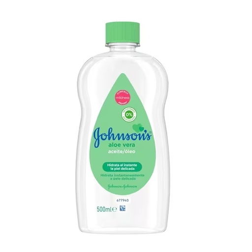 JOHNSONS BABY OIL ALOE VERA