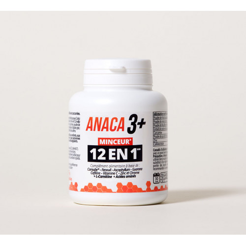 ANACA 3+ Minceur 12 en 1 - 120 Gélules