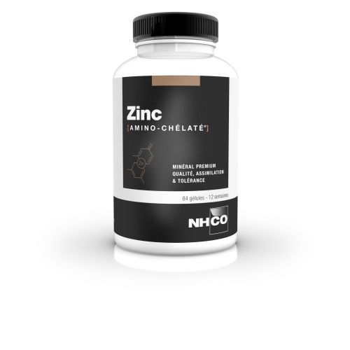 NHCO ZINC Amino Chélaté - 84 Gélules