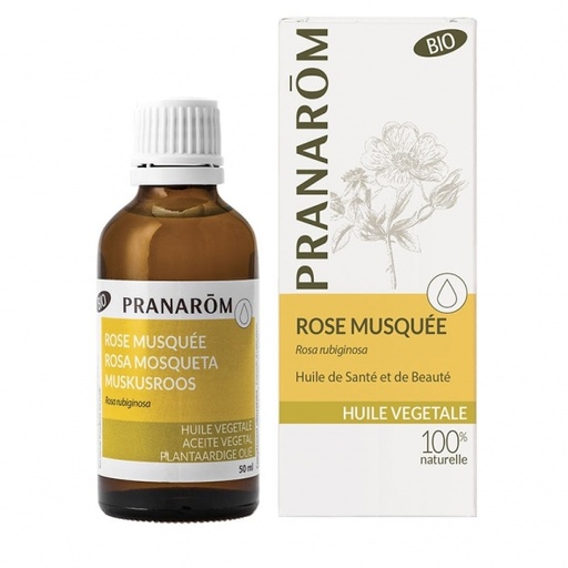 PRANARÔM HUILE VEGETALE Rose Musquée Bio 50ml