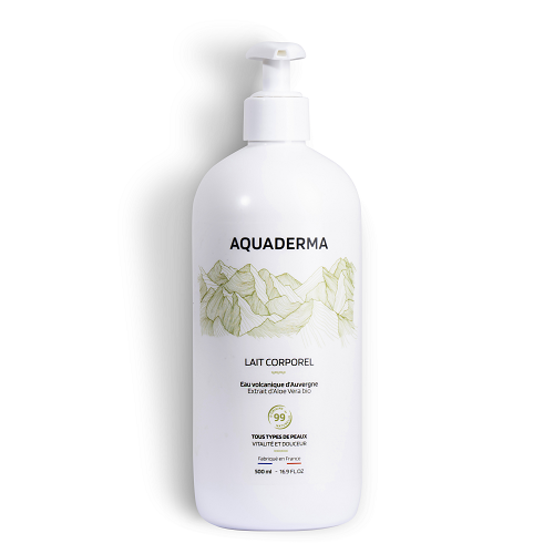 AQUADERMA Lait Corps Eau Volcanique et Aloe Vera BIO - 500ml