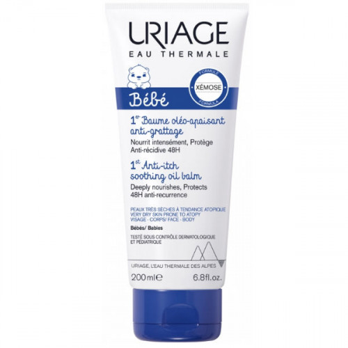 URIAGE BEBE 1er Baume Oléo-apaisant anti-grattage 200ml