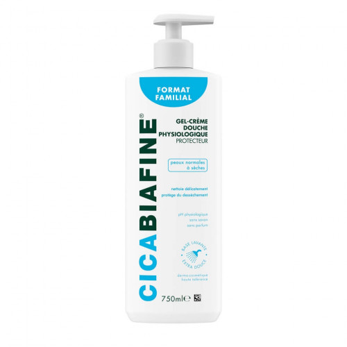 CICABIAFINE Gel-Crème Douche Physiologique Protecteur - 750 ml