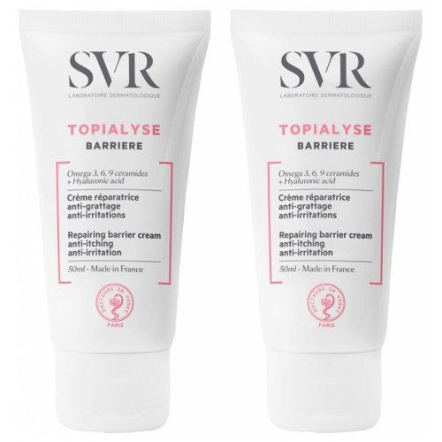 SVR TOPIALYSE Barrière Crème - Lot de 2x50ml