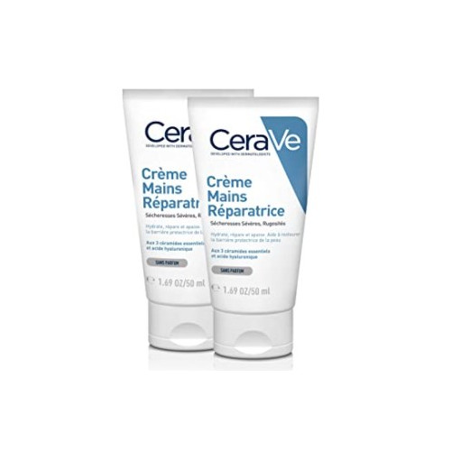 CERAVE Crèmes Mains Réparatrice - Lot de 2x50ml