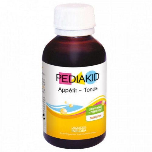 PEDIAKID SIROP Appétit et Tonus - Goût Framboise 125ml