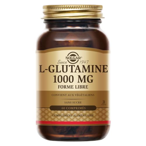 SOLGAR L-GLUTAMINE 1000mg - 60 Comprimés