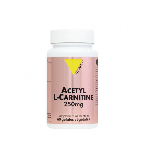 VITALL+ ACETYL L-CARNITINE 250mg - 60 Gélules